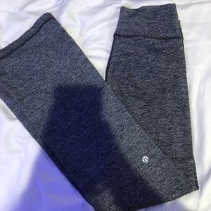 Grey lululemon yoga flare pants